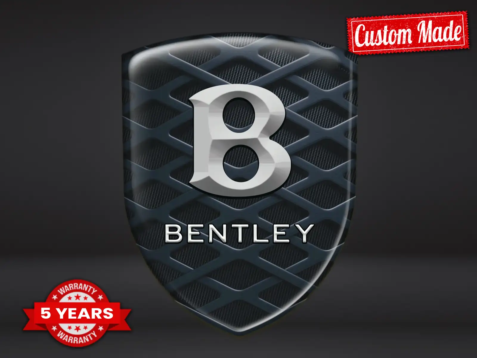 Bentley Car Window Stickers Solid Professional Max Pattern